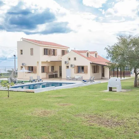 Konnos View, Stunning 6bdr With Private Pool, Close To Konnos *
